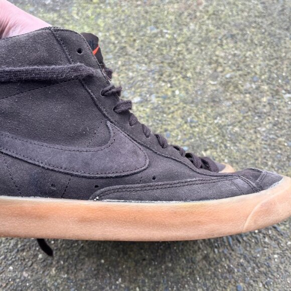 Nike Blazer Mid 77 Suede Lace Sneakers Sz 10 - Picture 6 of 11